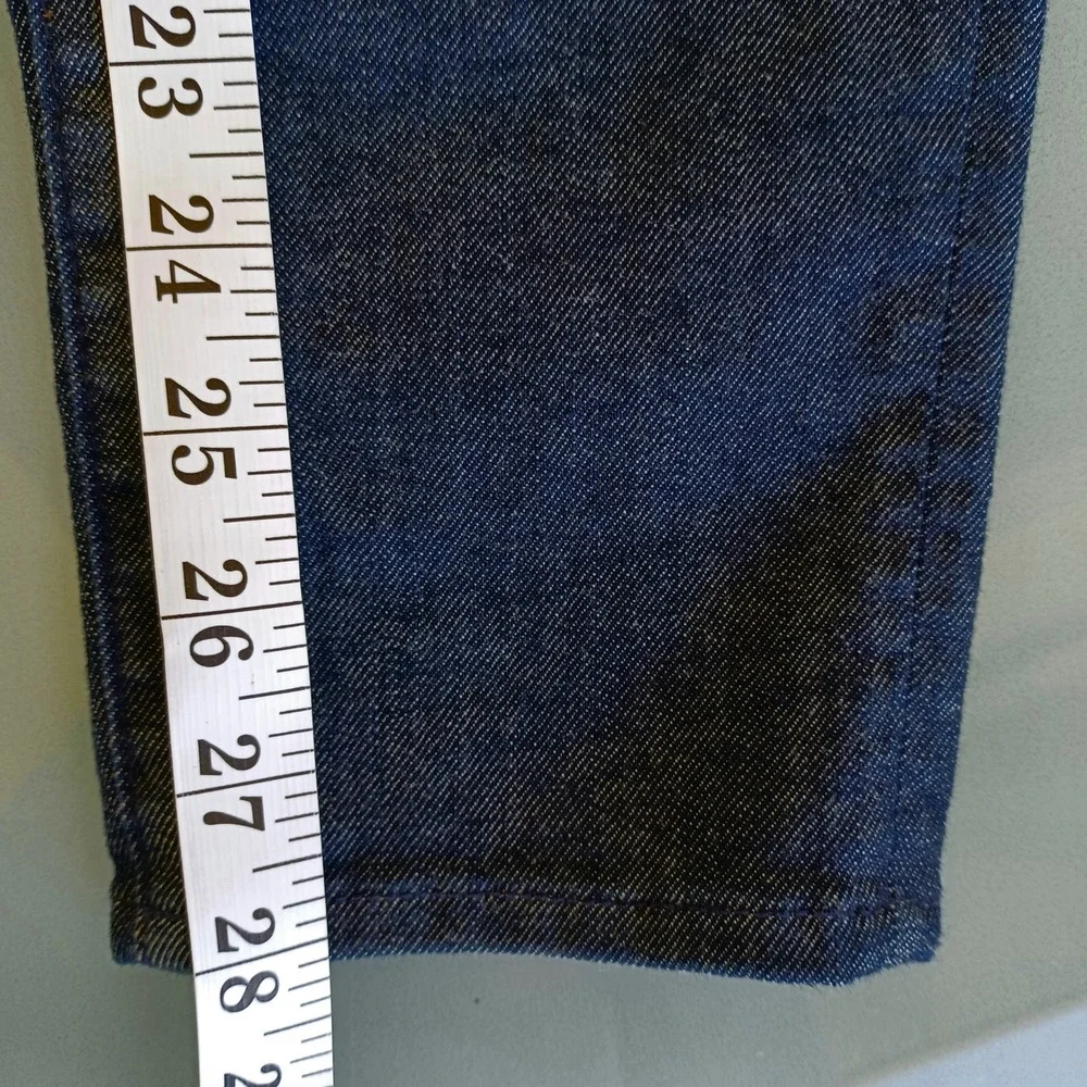 Mother Denim Skinny Jeans Dark Indigo Wash Size 28 Made in USA‎ High Rise